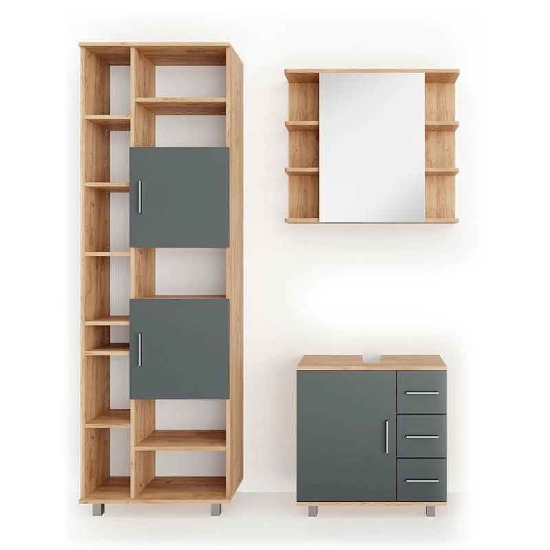 Salle De Bain Ilias Goldkraft (3 élém.) 3 Salle De Bain Ilias Goldkraft (3 élém.)