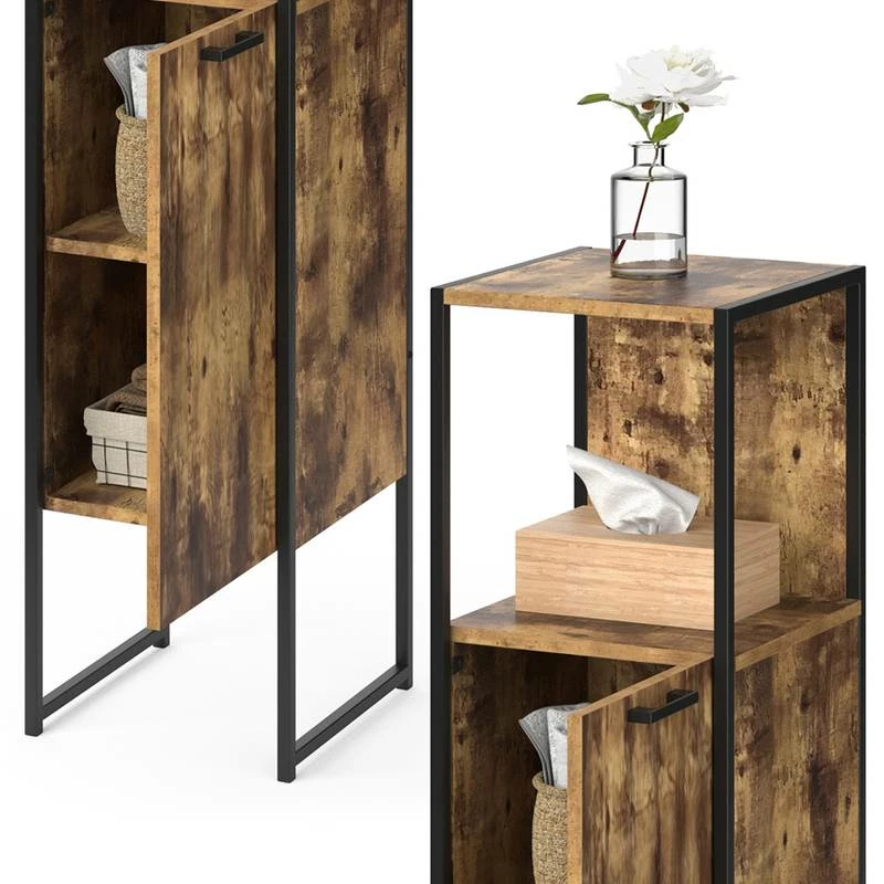 Chiffonnier Fyrk Vieux Bois/noir 9 Chiffonnier Fyrk Vieux Bois/noir – Image 7