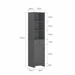 Meuble Colonne De Salle De Bain BZR17-W -HOME24 Ventes 921a1a1e9c514ec6962a6074ebd094f0