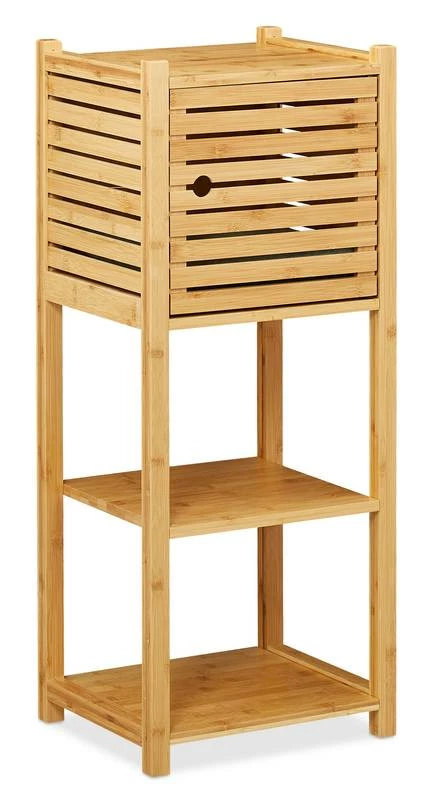 Étagère De Salle De Bain En Bambou 3 Étagère De Salle De Bain En Bambou