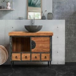 Samuraï - Petit Meuble Salle De Bain Ind 7 Samuraï - Petit Meuble Salle De Bain Ind -HOME24 Ventes 947bd2cfb6a1419eb628252868da17c9