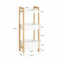 Étagère De Salle De Bain FRG226-WN -HOME24 Ventes 984959317ede472b85a4c517884b6a77