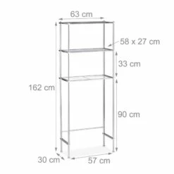 Etagère Pour Machine à Laver à 3 étages -HOME24 Ventes 98d1633ce824457386a2d370c9f01320