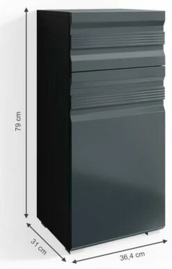 Chiffonnier Freddy Anthracite Brillant -HOME24 Ventes 98e7c7ce28e3484fb22b6998bd803473.cropped 170 90 580 910.processed
