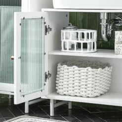 Meuble Sous Lavabo BZR115-W -HOME24 Ventes 9952c3f5011f4e41bc68bb3502252f09