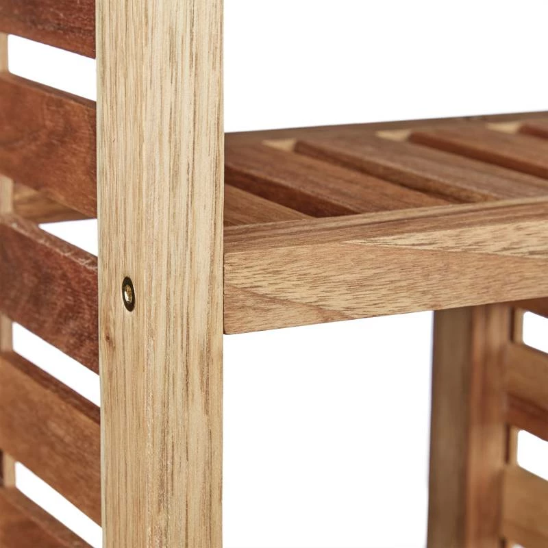 Etagère Murale Salle De Bain Bois Noyer 9 Etagère Murale Salle De Bain Bois Noyer – Image 7