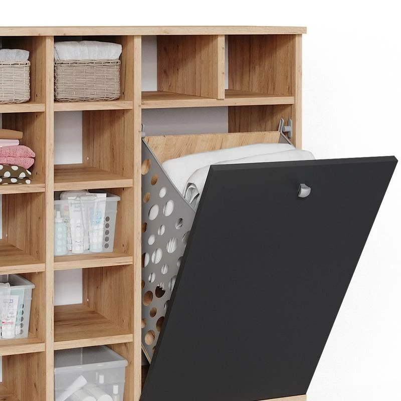 Meuble Bas Avec Bac à Linge 7 Meuble Bas Avec Bac à Linge – Image 5