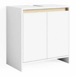 Meuble Sous-lavabo Emma Blanc/sonoma