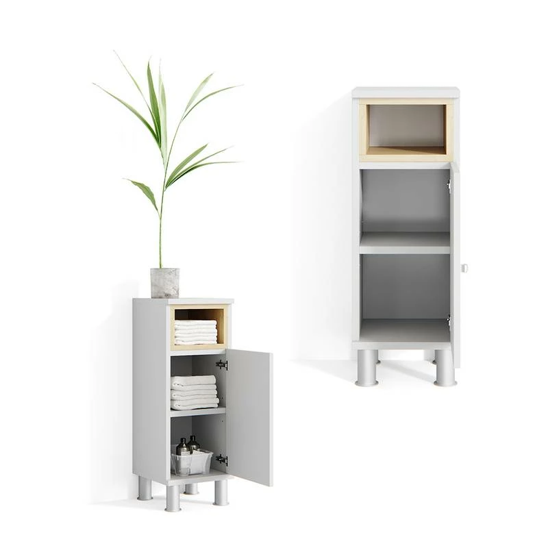 Chiffonnier Aquis Blanc/chêne 5 Chiffonnier Aquis Blanc/chêne – Image 3