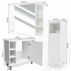 Salle De Bain Fynn Blanc (3 éléments) 15 Salle De Bain Fynn Blanc (3 éléments) -HOME24 Ventes a1b5eee96e4a4a6d8d5fe595ddd5e37f