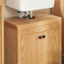 Meuble Sous Lavabo Naturel BZR98-N -HOME24 Ventes a3a38af73cbc417bbec027d9d7adf602