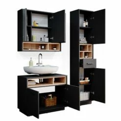 Salle De Bain Beatrice Anthracite(3 él.) 10 Salle De Bain Beatrice Anthracite(3 él.) -HOME24 Ventes a447cd4bad1547fbb1b15a6230efee55