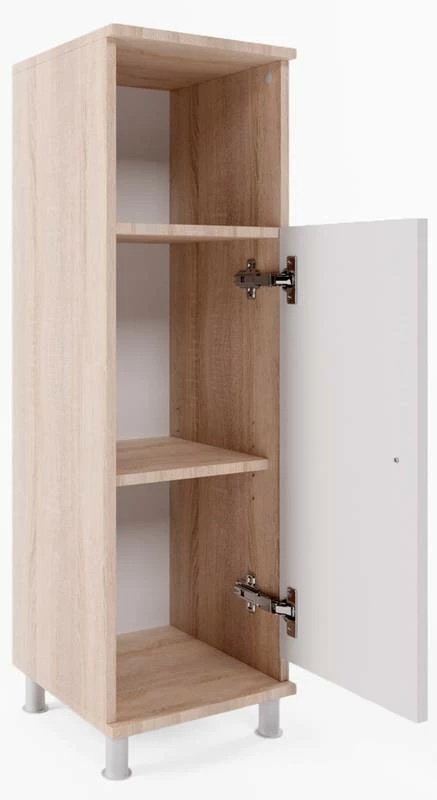 Chiffonnier Fynn Sonoma/blanc 3 Chiffonnier Fynn Sonoma/blanc