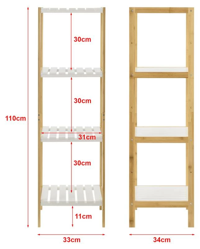Étagère De Rangement Balsfjord Bambou 9 Étagère De Rangement Balsfjord Bambou – Image 7