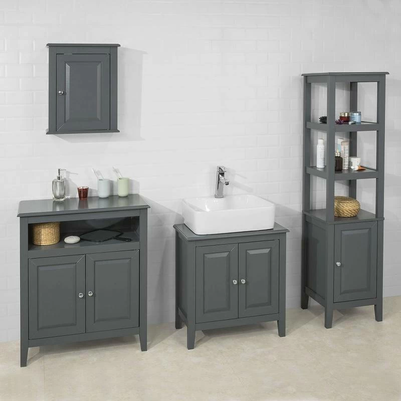 Meuble Colonne Salle De Bain FRG205-W 11 Meuble Colonne Salle De Bain FRG205-W – Image 9