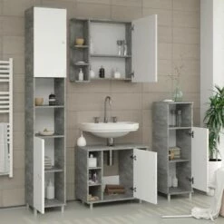 Salle De Bain Fynn (4 éléments) -HOME24 Ventes a90aef540d864c668f3d65a800657e65