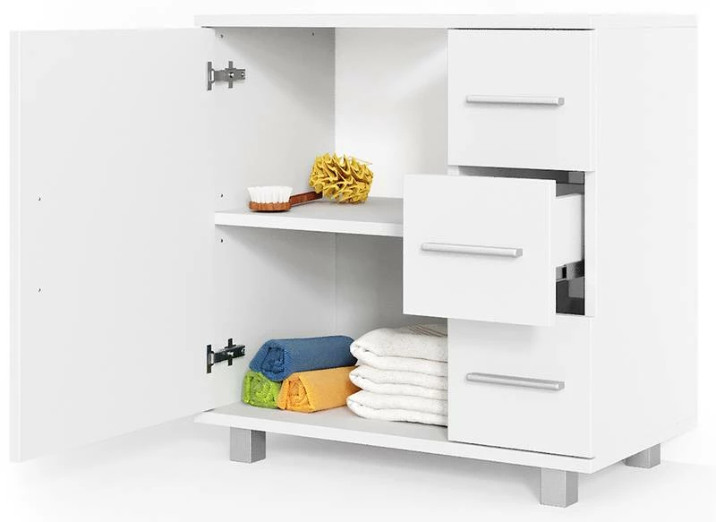 Meuble Sous-lavabo Ilias 60cm Blanc 6 Meuble Sous-lavabo Ilias 60cm Blanc – Image 4