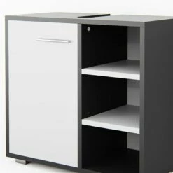 Meuble Sous-lavabo Perry Anthracite -HOME24 Ventes a9fb14c06e6747f89ad240449ad88cd3