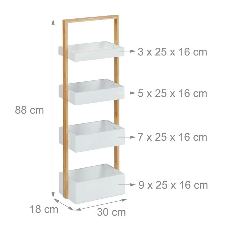 Etagère De Salle De Bain 4 Supports 9 Etagère De Salle De Bain 4 Supports – Image 7