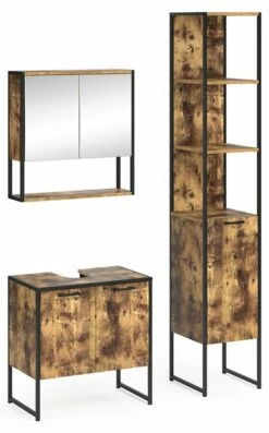 Salle De Bain Fyrk Vieux Bois (3 élém.)