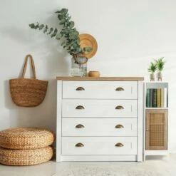 Meuble Salle De Bain Avec Porte En Rotin -HOME24 Ventes b54e818f2b304006b54a8d01ddfab75c