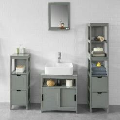Meuble Colonne Salle De Bain FRG126-W 28 Meuble Colonne Salle De Bain FRG126-W -HOME24 Ventes b659c81fa0f247a9986ec3e5bc04c4f9