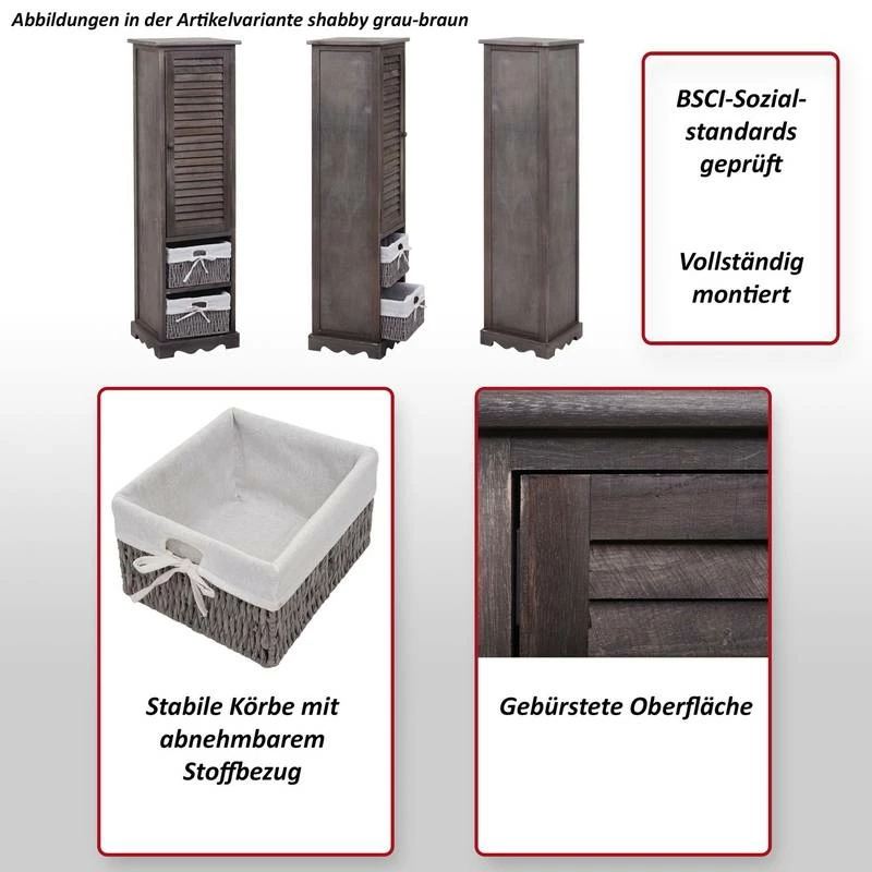 Commode De Salle De Bain MCW-H20 7 Commode De Salle De Bain MCW-H20 – Image 5