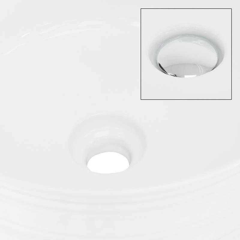 Lavabo Ø 41x18cm Noir Céramique 13 Lavabo Ø 41x18cm Noir Céramique – Image 11