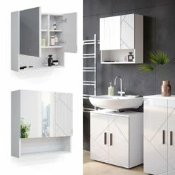 Armoire De Toilette Irma Blanc Brillant -HOME24 Ventes ba1f6a317c28435183e5c3731b3ee7ae