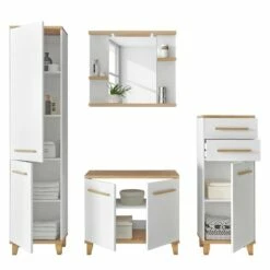 Armoire Midi Bjerka 9 Armoire Midi Bjerka -HOME24 Ventes badezimmerset bjerka 4 teilig weiss eiche riviera hell dekor 4438944