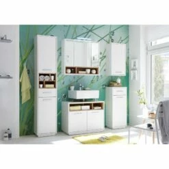 Armoire De Toilette Guardo 23 Armoire De Toilette Guardo -HOME24 Ventes badezimmerset guardo 5 teilig weiss wildeiche dekor 4438884 1