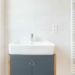 Placard Dessous De Lavabo Bambou Gris -HOME24 Ventes bb9753987d0e44649b4042fef5ab00f2