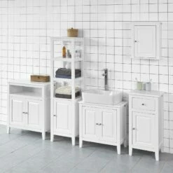 Meuble Colonne Salle De Bain FRG205-W 19 Meuble Colonne Salle De Bain FRG205-W -HOME24 Ventes bbcd1dad154343539063a0d64555c814 1