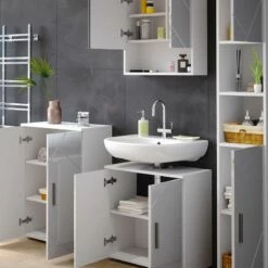 Salle De Bain Irma Anthracite (4 élém.) -HOME24 Ventes bbfb9ee96f6448c088f947a222f26a7d