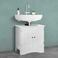 Meuble Sous-vasque 60x30x60cm Blanc -HOME24 Ventes bc759533f7af4708897d00860bf1daf0