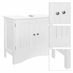 Meuble Sous-vasque 60x30x60cm Blanc -HOME24 Ventes bf1d793c0e1d4d228322709a836c2ea3