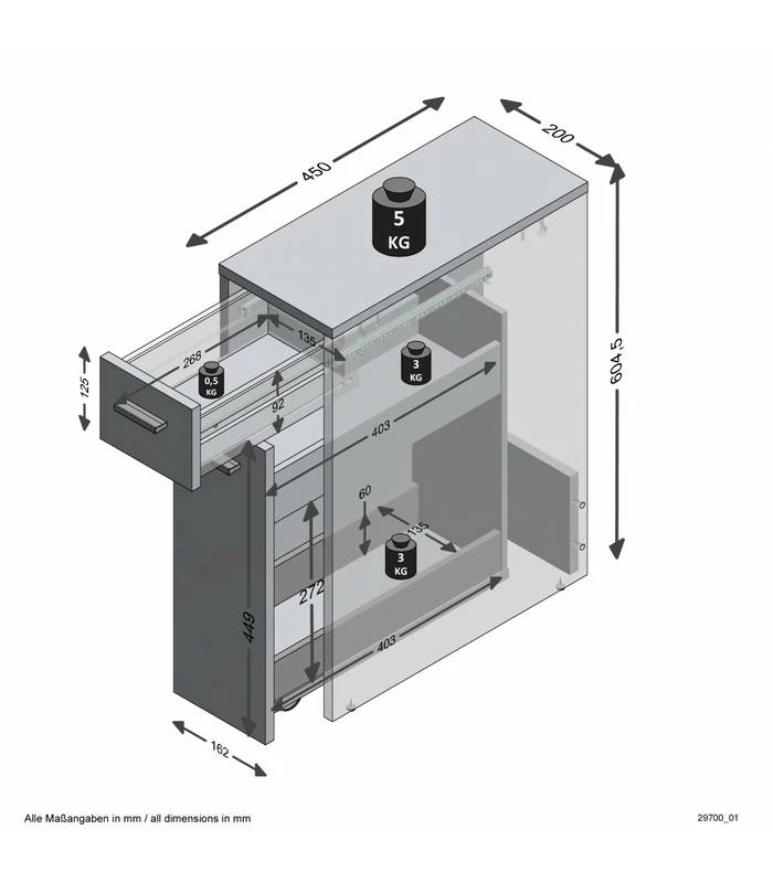 Petit Meuble De Cuisine Denia 7 Petit Meuble De Cuisine Denia – Image 5