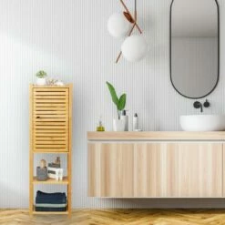 Étagère De Salle De Bain En Bambou Porte -HOME24 Ventes c01e6edd460246ed861ae99be56123ec