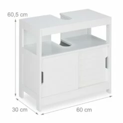 Armoire Dessous De Lavabo Blanche -HOME24 Ventes c37eb936e7c44ef094841620aa0d9a8b