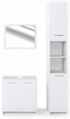 Salle De Bain Kiko Blanc (3 éléments)