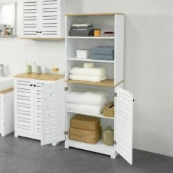 Meuble Colonne De Salle De Bain BZR44-W -HOME24 Ventes c5d7789385de46dda68602018ddb2336