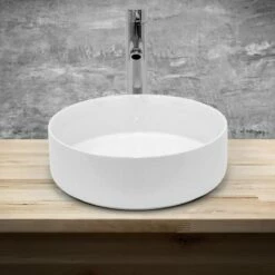 Vasque Ronde Ø355x120mm, Blanc -HOME24 Ventes c6bedaf7c2b94b44bcca06261f958de2