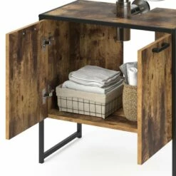 Meuble Sous-lavabo Fyrk Vieux Bois/noir -HOME24 Ventes c6d9baa770884984906d8caf1567d027