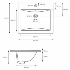 Vasque Rectangulaire 545x16x415 Cm Blanc 13 Vasque Rectangulaire 545x16x415 Cm Blanc -HOME24 Ventes c924c8315a8745a1b5431017df4eeb16
