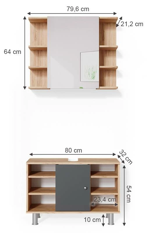 Salle De Bains Fynn Goldcraft (2 élém.) 9 Salle De Bains Fynn Goldcraft (2 élém.) – Image 7