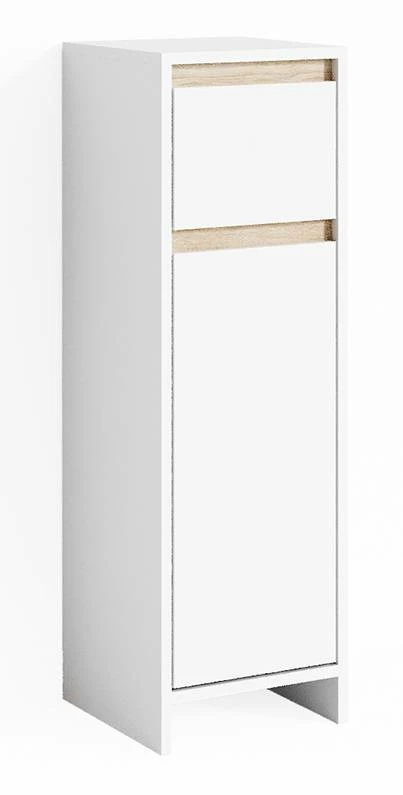 Chiffonnier Emma Blanc/sonoma 3 Chiffonnier Emma Blanc/sonoma