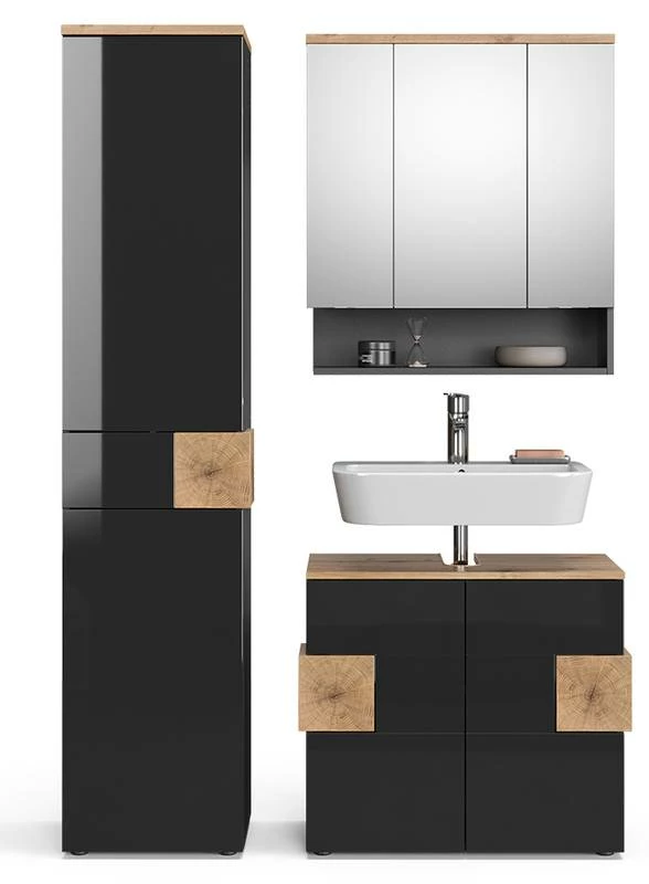 Salle De Bains Eden Anthracite (3 élém.) 6 Salle De Bains Eden Anthracite (3 élém.) – Image 4