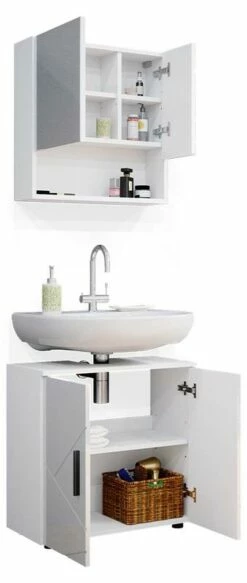 Salle De Bain Irma Blanc Brillant(2 él.) -HOME24 Ventes ce59682db7c646a381b6e762b8d54715.cropped 328 4 420 991.processed