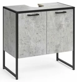 Meuble Sous-lavabo Fyrk Béton
