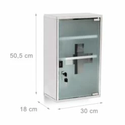 Armoire à Pharmacie EMERGENCY Acier Inox -HOME24 Ventes d008e420230d4fbab9529e6802c48ac5